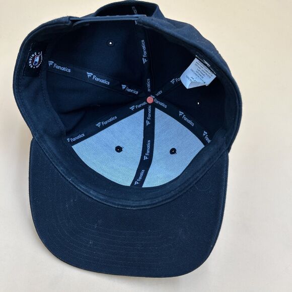 MLB Cincinnati Reds Snapback Hat Baseball Cap Black Fanatics Official License - Picture 4 of 5